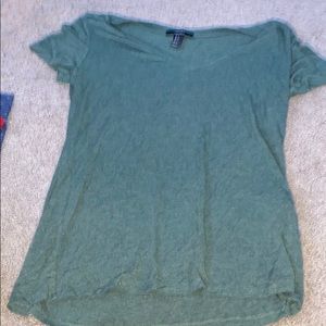 green v neck